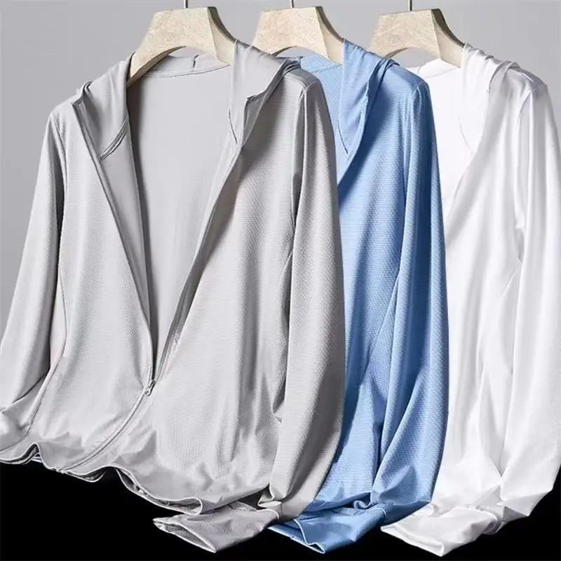 UPD50 Outdoor Ice Silk Lightweight Breathable Summer Fiing Sun Protection Jaet ex Ultra-Thin Skin irt Fiing Outer...
UPD50 Outdoor Ice Silk Lightweight Breathable Summer Fiing Sun Protection Jaet ex Ultra-Thin Skin irt Fiing Outer...