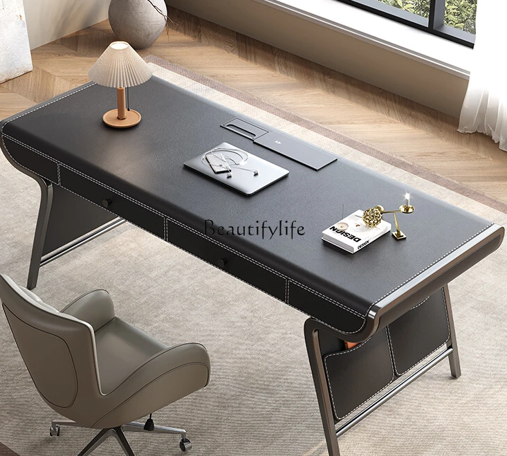 Italian minimalist home study simple solid wood designer writing desk computer desk
Italian minimalist home study simple solid wood designer writing desk computer desk