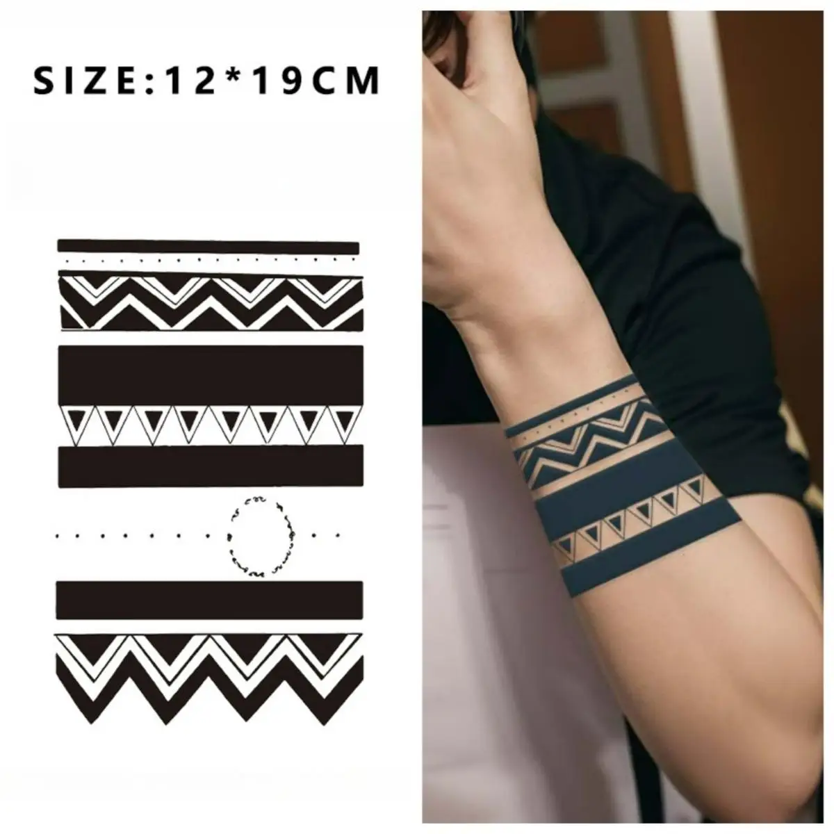 armband Temporary Tattoos,Tattoo Stickers,Waterproof Long-Lasting 15 Days,Semi-Permanent Fake Tattoo,body art for Men Women
armband Temporary Tattoos,Tattoo Stickers,Waterproof Long-Lasting 15 Days,Semi-Permanent Fake Tattoo,body art for Men Women