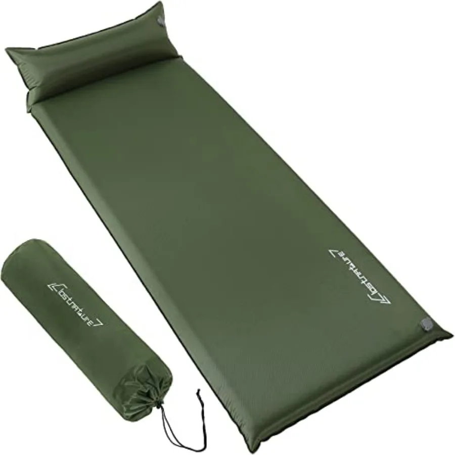 Self Inflating Sleeping Pad for Camping -// Camping Pad, Lightweight flatable Campg Mattress Pad, sulated Foam Sleepg Mat for B
Self Inflating Sleeping Pad for Camping -// Camping Pad, Lightweight flatable Campg Mattress Pad, sulated Foam Sleepg Mat for B