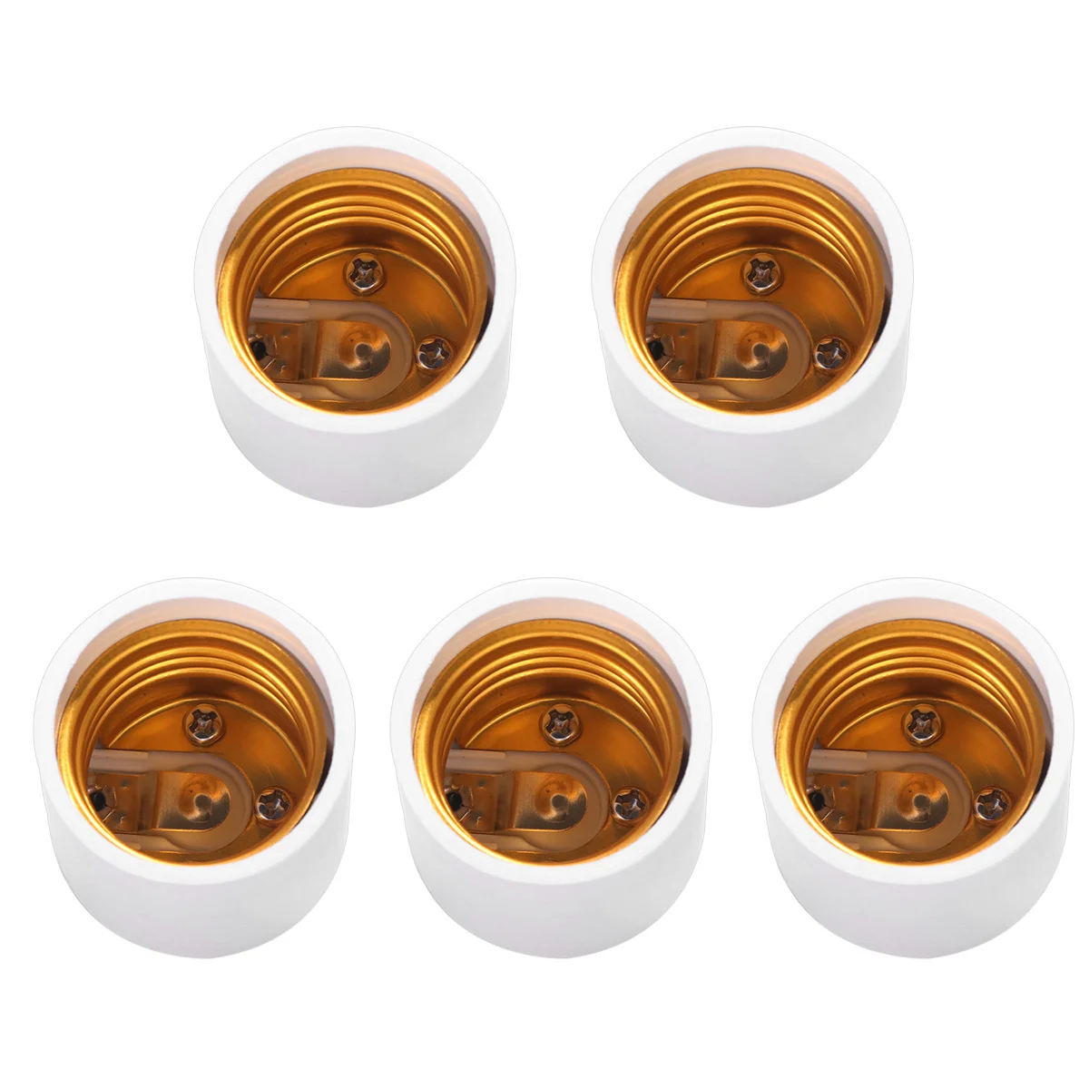 5pcs Led Lamp Gu24 To E26 E27 Bulb Holder Socket Converter Light Base Adapter Fireproof Material Easy Install For Home
5pcs Led Lamp Gu24 To E26 E27 Bulb Holder Socket Converter Light Base Adapter Fireproof Material Easy Install For Home