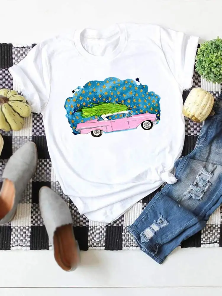 Watercolor Truck Trend 90s Clothes Top Print Short Sleeve Tee T Shirt Christmas Women New Year Fashion Basic Graphic T-shirts
Watercolor Truck Trend 90s Clothes Top Print Short Sleeve Tee T Shirt Christmas Women New Year Fashion Basic Graphic T-shirts