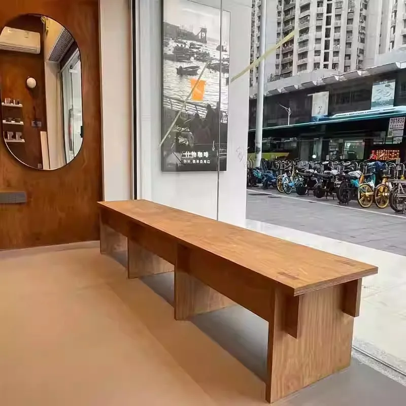 Nordic bench Solid wood Simple Wood Dining table Stool Household Tea stool Long strip
Nordic bench Solid wood Simple Wood Dining table Stool Household Tea stool Long strip