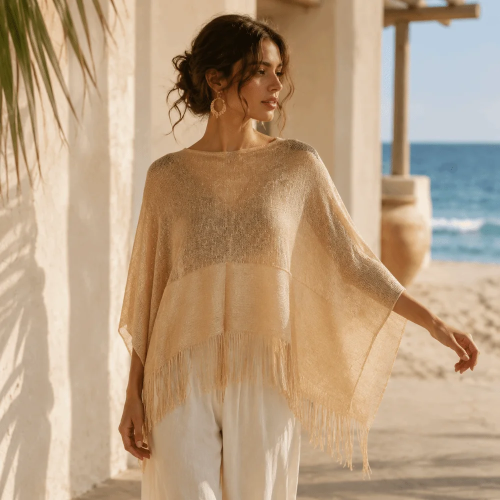 Beautiful Solid Color Swimwear Outerwear See Through Lightweight Draped Gauze Versatile Breathable Fabric Smock Daily Commuting
Beautiful Solid Color Swimwear Outerwear See Through Lightweight Draped Gauze Versatile Breathable Fabric Smock Daily Commuting