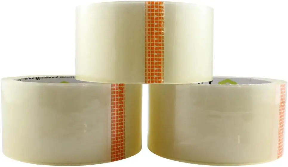 HGP, 24 Pack, 2" Clear Packing Tape, 1.6 MIL, 55 Yards per Roll, for Box Carton Shipping Packaging Sealing Moving Tape G
HGP, 24 Pack, 2" Clear Packing Tape, 1.6 MIL, 55 Yards per Roll, for Box Carton Shipping Packaging Sealing Moving Tape G