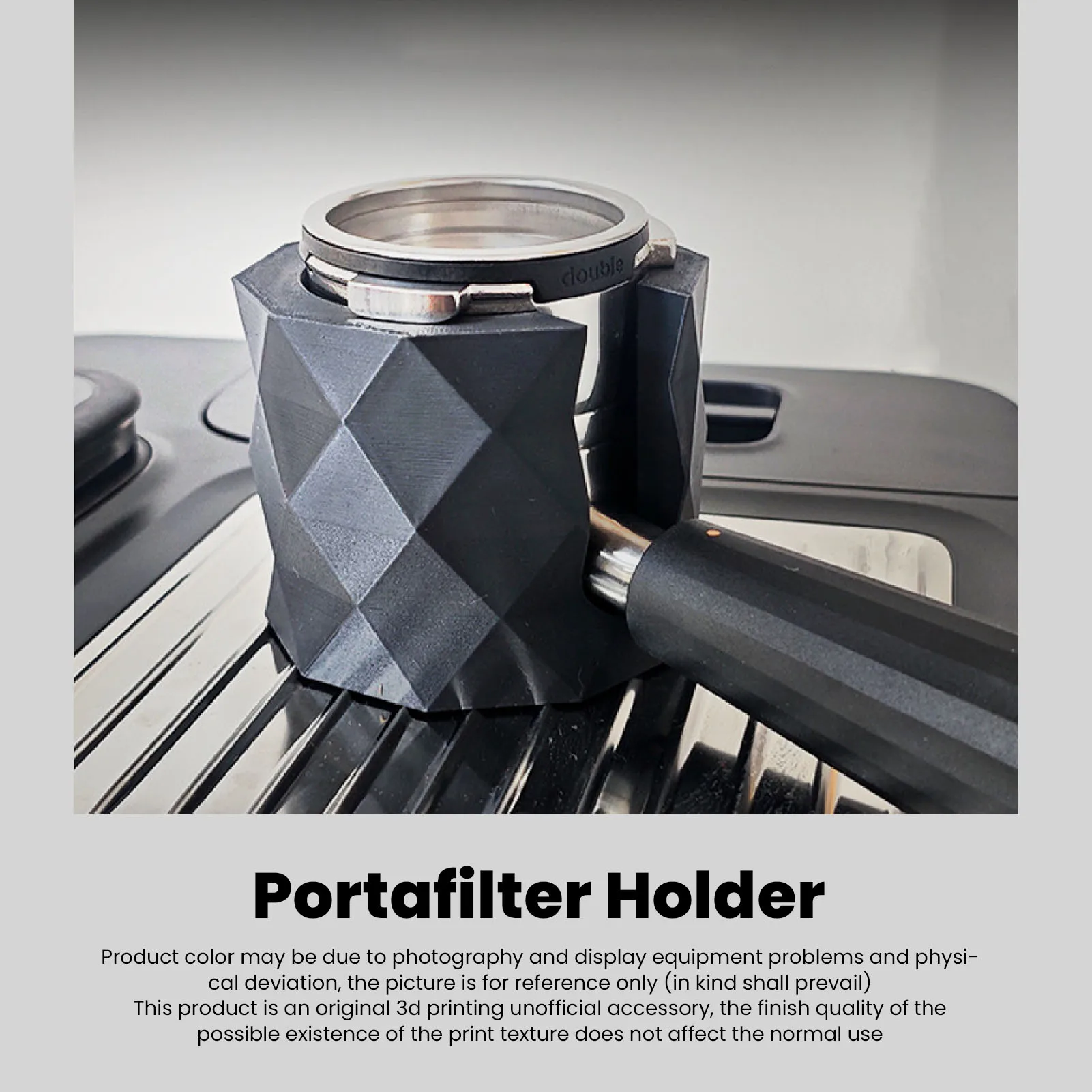 1PC Portafilter Holder Fit for ES601 655 701 Coffee Machine PLA Coffee Portafilter Tamping Station Portafilter Tamping Station
1PC Portafilter Holder Fit for ES601 655 701 Coffee Machine PLA Coffee Portafilter Tamping Station Portafilter Tamping Station