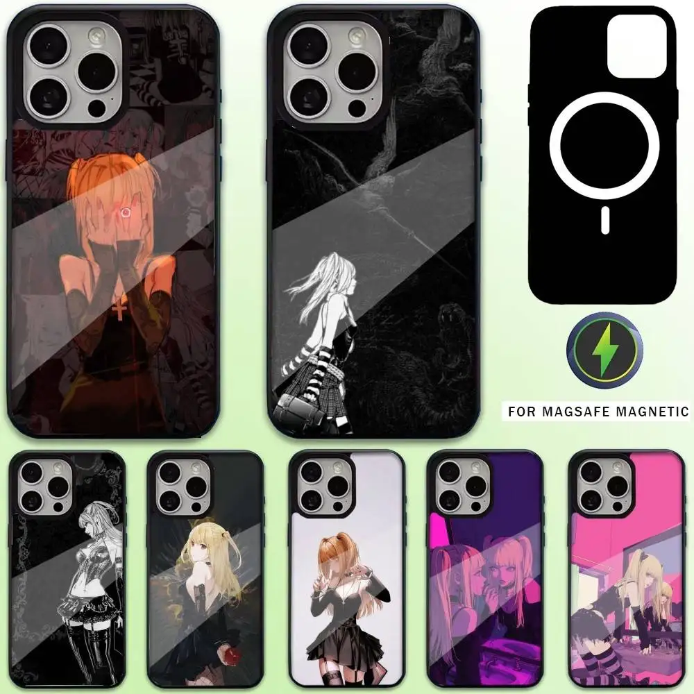 Misa D-Death N-Note Phone Case For iPhone17,16,15,14,13,12,11 Plus,Pro Max Magnetic For Magsafe Wireless Charging
Misa D-Death N-Note Phone Case For iPhone17,16,15,14,13,12,11 Plus,Pro Max Magnetic For Magsafe Wireless Charging
