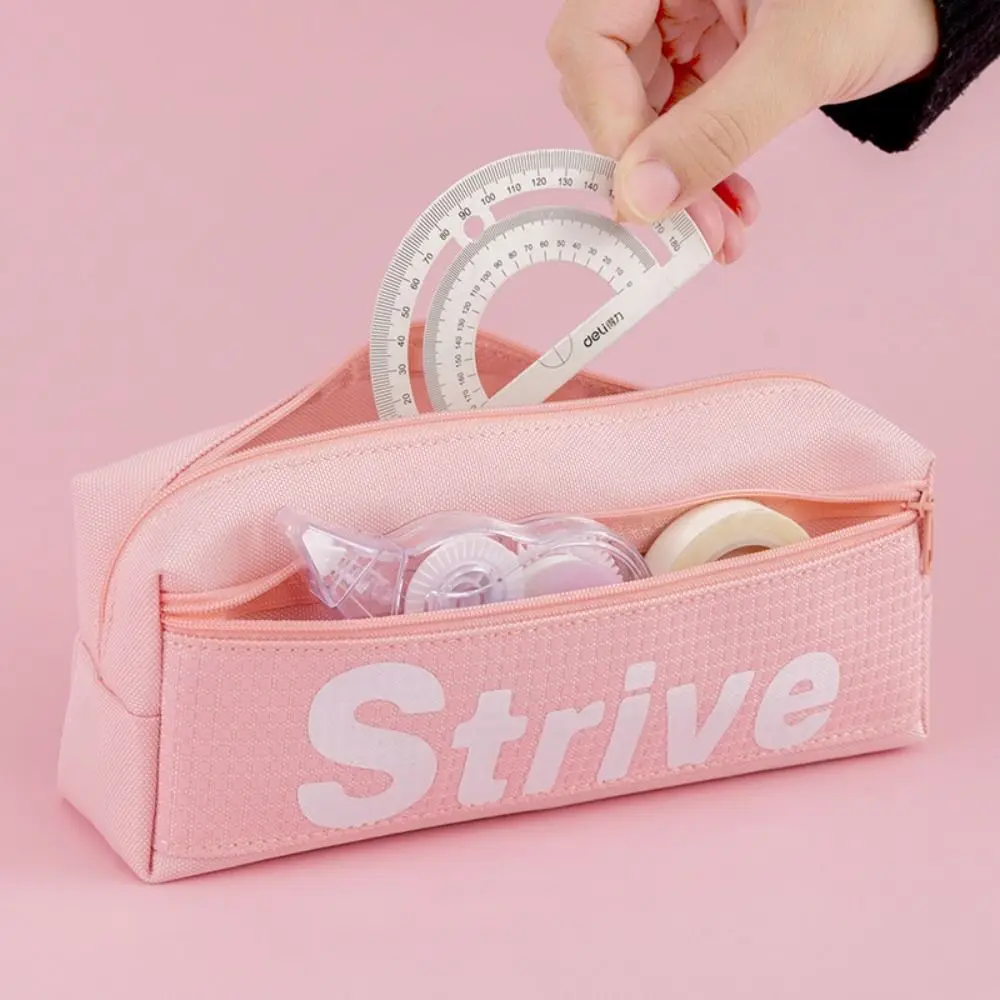 Zipper Double Layer Pen Pouch Waterproof Large Capacity Pencil Case Wear-resistant Canvas Stationery Organizer School
Zipper Double Layer Pen Pouch Waterproof Large Capacity Pencil Case Wear-resistant Canvas Stationery Organizer School
