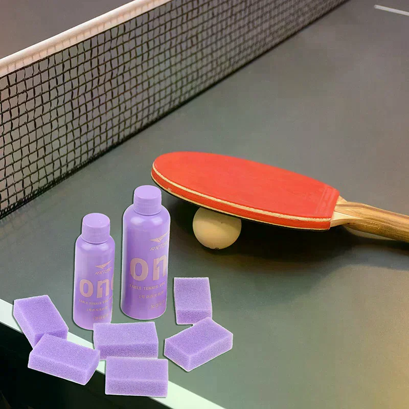 50/100ml Professional Inorganic Glue High Adhesion Table Tennis Racket Ping Pong Bat Rubber Adhesive with Sponge Wipe