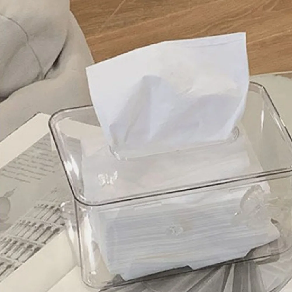 Modern Clear Tissue Box Multi Functional Space Saving Tissue Holder Rectangular Minimal Napkin Storage Home
Modern Clear Tissue Box Multi Functional Space Saving Tissue Holder Rectangular Minimal Napkin Storage Home