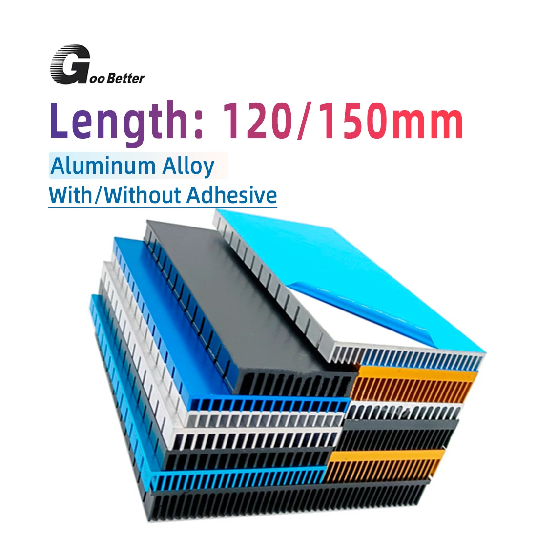 Slotted Heat Sink Aluminum Heat Sink Multi-Scale Heat Sink Suitable For Electronic Chip Cooling Pad 120x35x14mm ~ 150x130x17mm
Slotted Heat Sink Aluminum Heat Sink Multi-Scale Heat Sink Suitable For Electronic Chip Cooling Pad 120x35x14mm ~ 150x130x17mm