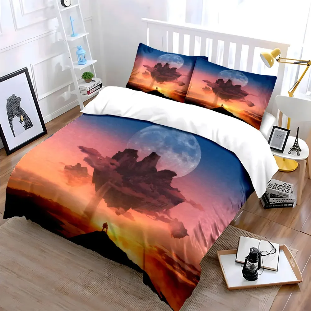 "Fantasy Landscape Art Set" Soft Comfortable Duvet Cover Bedding Set Included 1*Duvet Cover & 2*Pillowcases, gift
"Fantasy Landscape Art Set" Soft Comfortable Duvet Cover Bedding Set Included 1*Duvet Cover & 2*Pillowcases, gift