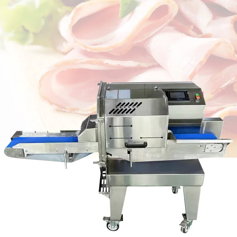 1500W Cooked Meat Slicer Commercial Deli Slicer Used For Cured Meat Beef Fillet Fish Cake Meat Pork Liver Cooked Food Processor
1500W Cooked Meat Slicer Commercial Deli Slicer Used For Cured Meat Beef Fillet Fish Cake Meat Pork Liver Cooked Food Processor
