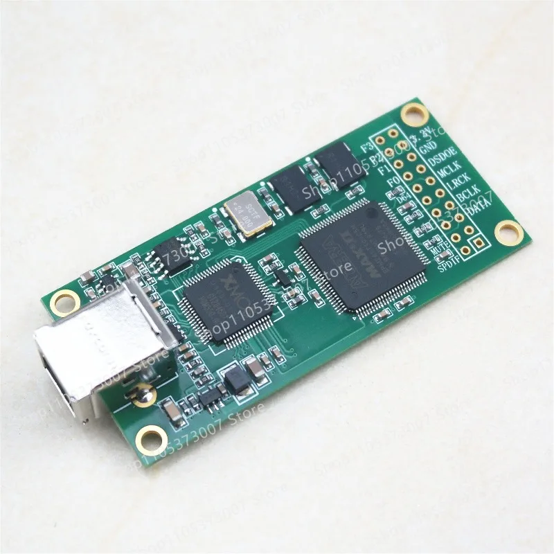 Digital resampling USB audio interface, asynchronous daughter card DSD256/PCM384
Digital resampling USB audio interface, asynchronous daughter card DSD256/PCM384