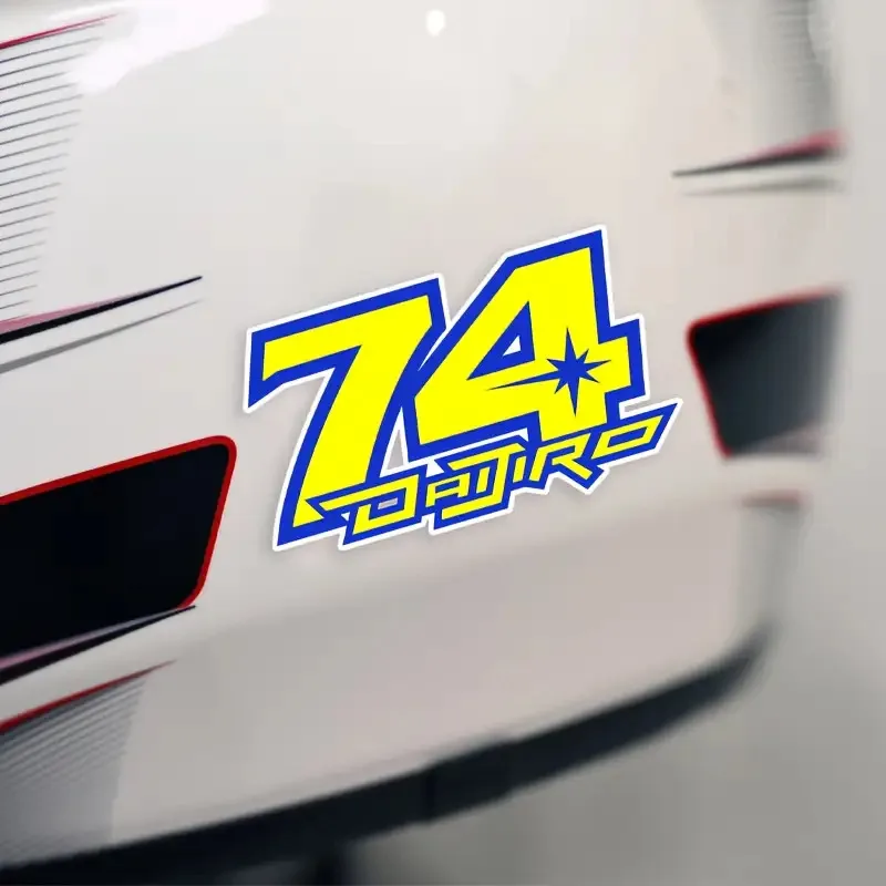 1PC Number 74 Racing Sticker, Yellow Blue Waterproof Vinyl Decal for Car Motorcycle, Sporty Decor
1PC Number 74 Racing Sticker, Yellow Blue Waterproof Vinyl Decal for Car Motorcycle, Sporty Decor