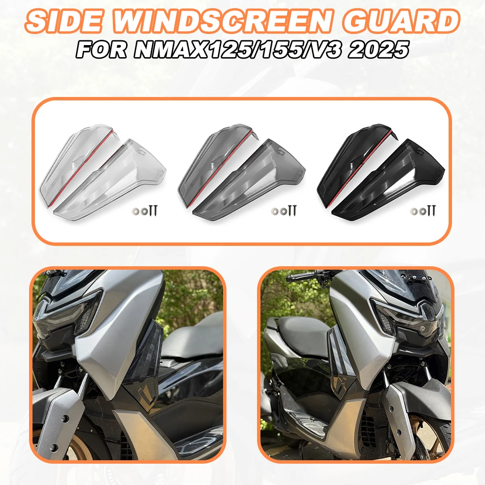 Motorcycle Wind Deflector For NMAX 125 155 V3 2025 2026 NMAX125 NMAX155 Accessories Air Deflectors Leg Fairing Side Windshield
Motorcycle Wind Deflector For NMAX 125 155 V3 2025 2026 NMAX125 NMAX155 Accessories Air Deflectors Leg Fairing Side Windshield