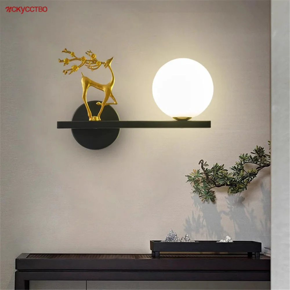 Cottagecore Decor Gold Deer Ball Led Wall Lamp Bedroom Bedside Aisle Living Room Stairs Sconces Loft Hotel Art Lighting Fixtures
Cottagecore Decor Gold Deer Ball Led Wall Lamp Bedroom Bedside Aisle Living Room Stairs Sconces Loft Hotel Art Lighting Fixtures