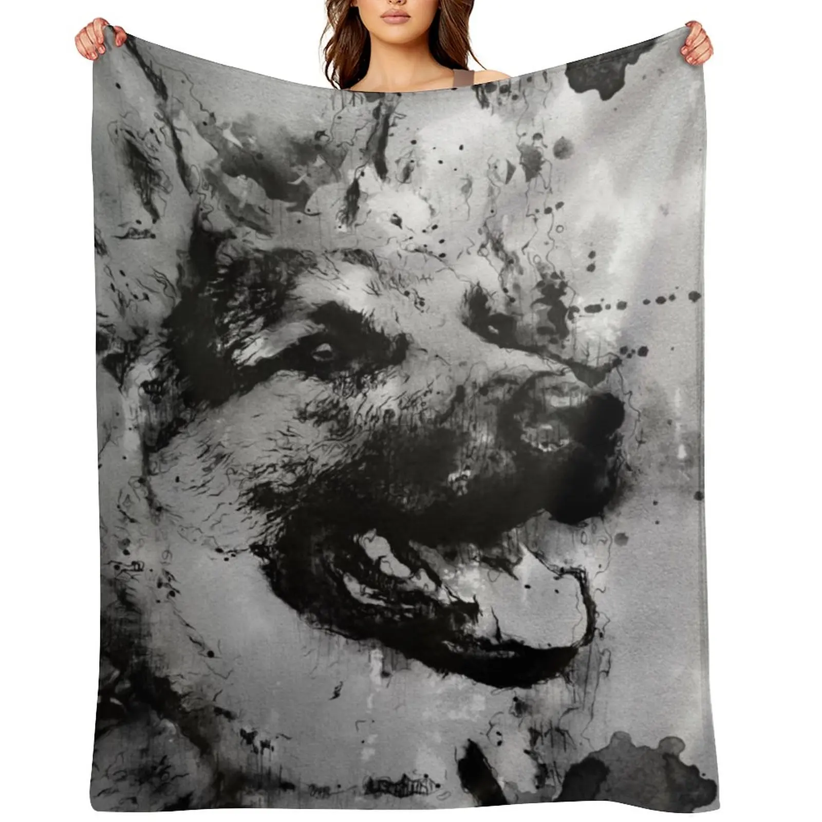 German Shepard dog Old Japanese ink painting portrait Throw Blanket manga Blankets For Bed Luxury Thicken Furrys Blankets
German Shepard dog Old Japanese ink painting portrait Throw Blanket manga Blankets For Bed Luxury Thicken Furrys Blankets