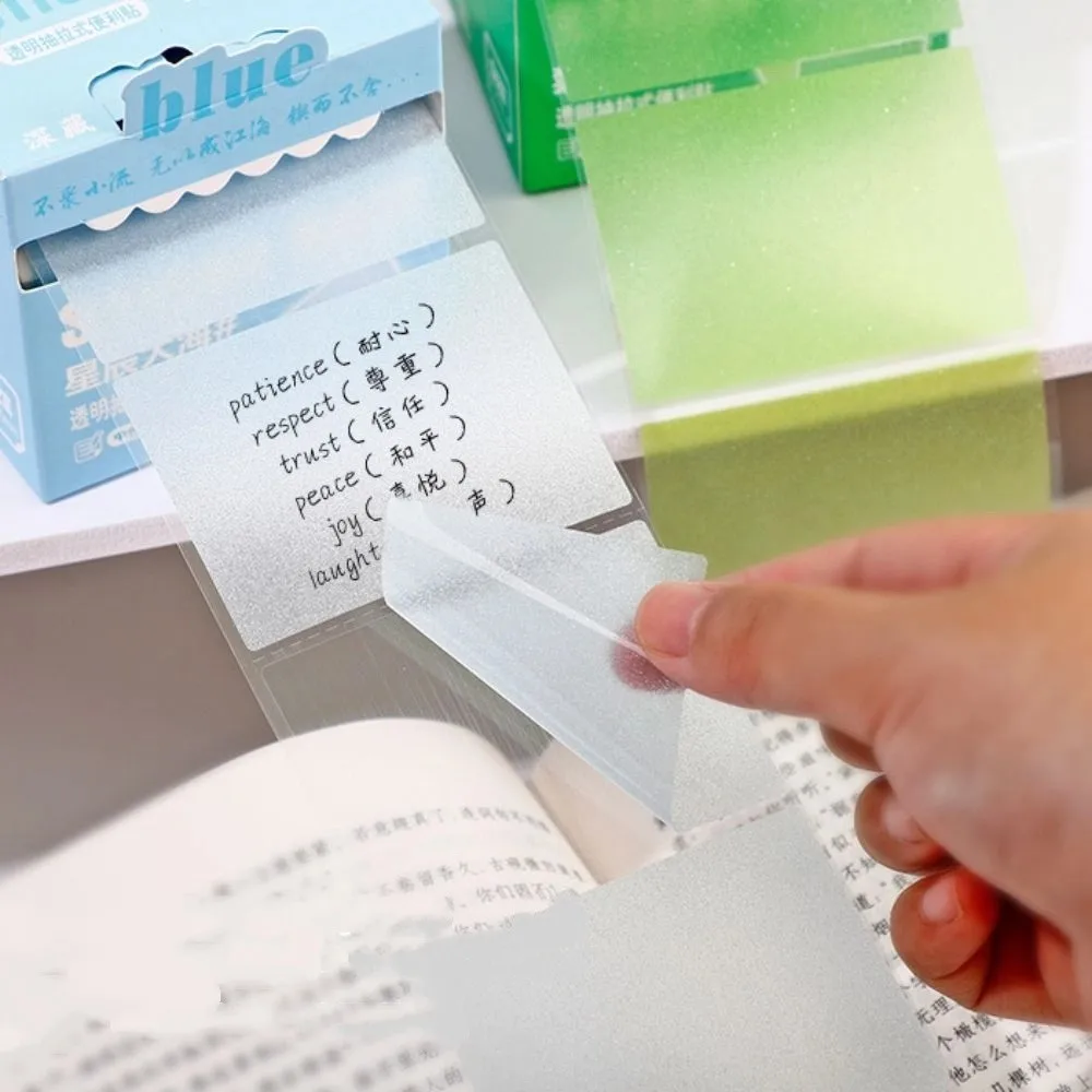 Pull Out Design Sticky Notes Translucent Korean Style Planner Sticker DIY Macaron Color Label Sticker Office School Stationery
Pull Out Design Sticky Notes Translucent Korean Style Planner Sticker DIY Macaron Color Label Sticker Office School Stationery