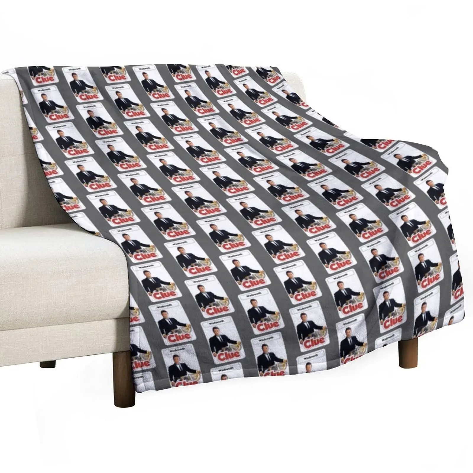 CLUE - Movie style Character art Card - Butler Wadsworth Throw Blanket christmas gifts For Sofa Thin Luxury Blankets
CLUE - Movie style Character art Card - Butler Wadsworth Throw Blanket christmas gifts For Sofa Thin Luxury Blankets