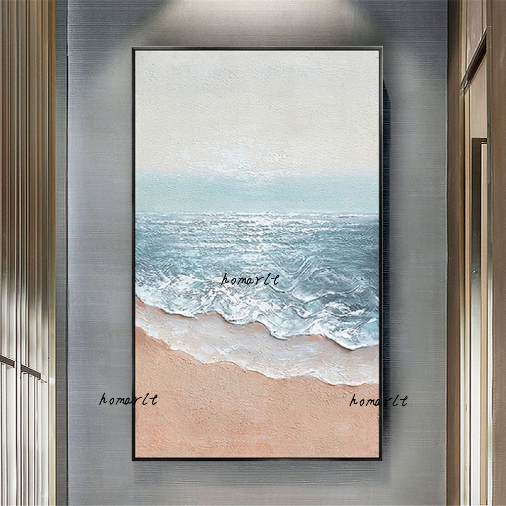 Modern New Home Decor Wall Seascenery Picture Pure Handmade Abstract Oil Painting On Canvas Indoor Hang Pictures For Living Room
Modern New Home Decor Wall Seascenery Picture Pure Handmade Abstract Oil Painting On Canvas Indoor Hang Pictures For Living Room