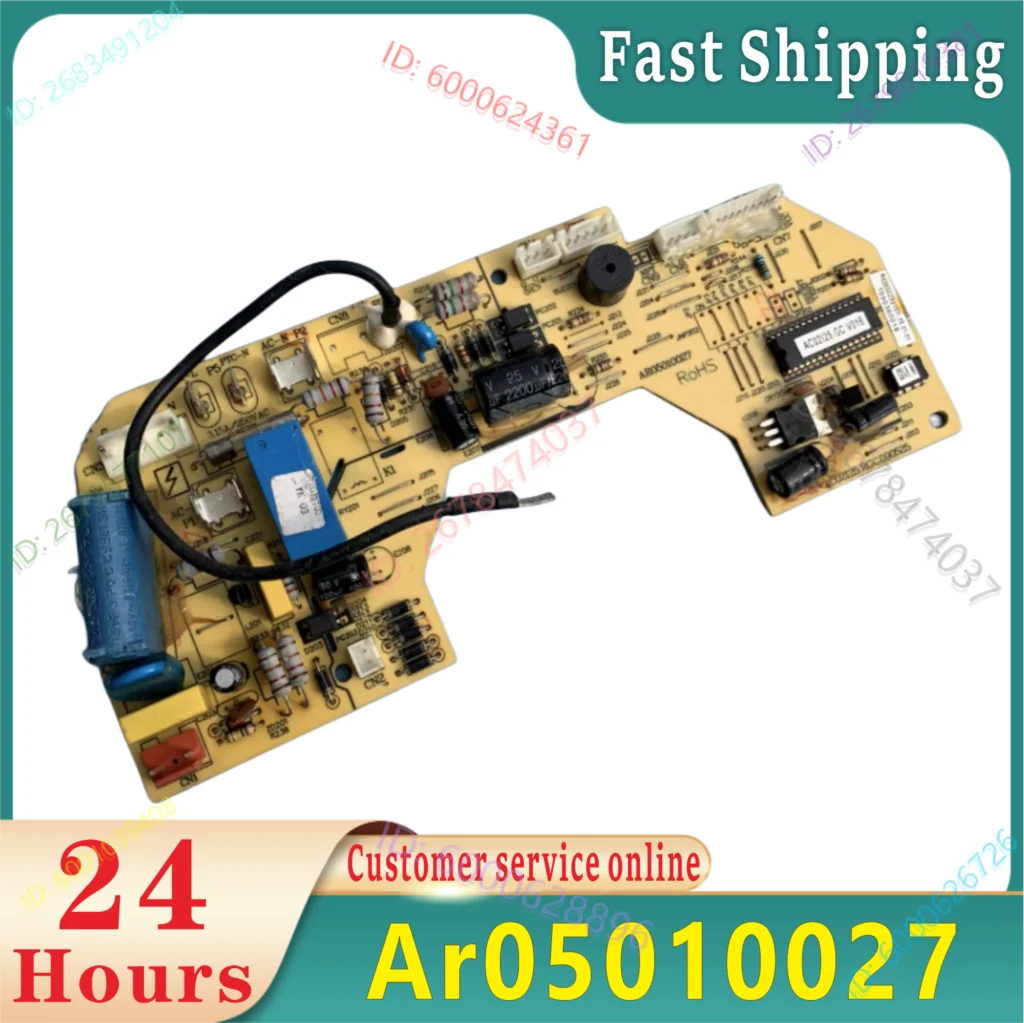 Circuit board AR05010027 Rd36GDK02Bp AC02125. RGC.090525 Air Conditioning Computer Board.
Circuit board AR05010027 Rd36GDK02Bp AC02125. RGC.090525 Air Conditioning Computer Board.