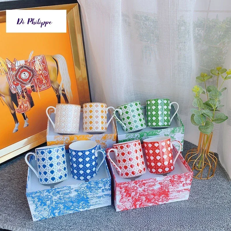 Ceramic Cup Mug Trend Couple's Cups Breakfast Milk Cup Household Coffee Cup Gift Drinkware Mugs Coffee Cups Mug
Ceramic Cup Mug Trend Couple's Cups Breakfast Milk Cup Household Coffee Cup Gift Drinkware Mugs Coffee Cups Mug