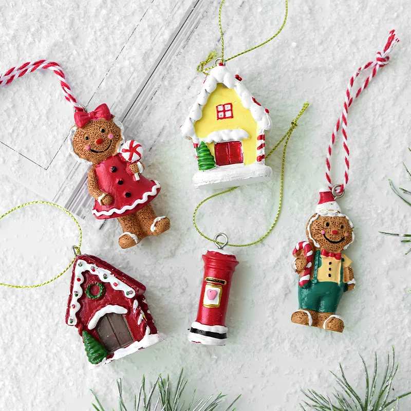 Рождественские украшения, елочные украшения, подвесные украшения, фигурки пряников из смолы, подвески для почтового ящика
Рождественские украшения, елочные украшения, подвесные украшения, фигурки пряников из смолы, подвески для почтового ящика