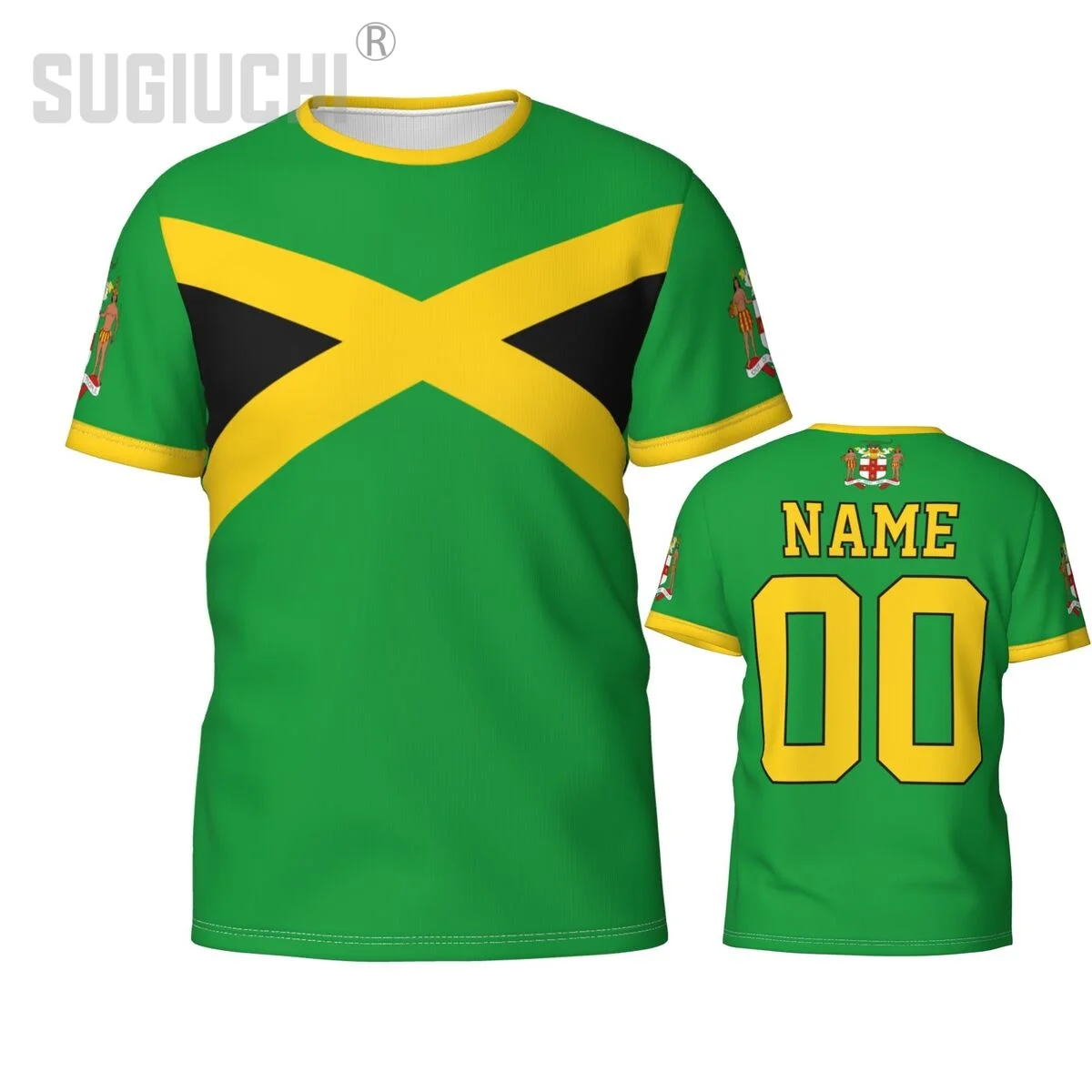 Пользовательское имя, номер, флаг Ямайки, эмблема, 3D футболки, одежда для мужчин и женщин, футболки, футбольные фанаты, подарочная футболка
Пользовательское имя, номер, флаг Ямайки, эмблема, 3D футболки, одежда для мужчин и женщин, футболки, футбольные фанаты, подарочная футболка