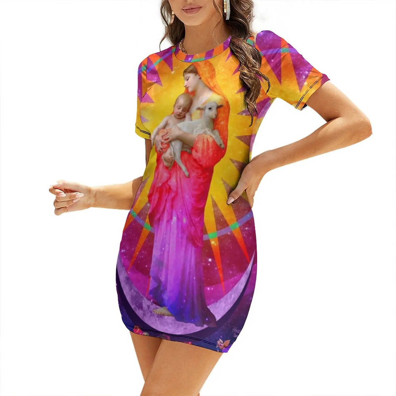 Sunburst L'Innocence Short Sleeved Dress Woman fashion ladies dresses for special occasion
Sunburst L'Innocence Short Sleeved Dress Woman fashion ladies dresses for special occasion