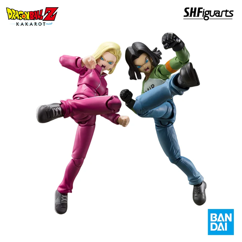Bandai Genuine SHF Dragon Ball Android 17 Android 18 -UNIVERSE SURVIVAL SAGA Anime Action Figure Collectible Model Toys Ornament
Bandai Genuine SHF Dragon Ball Android 17 Android 18 -UNIVERSE SURVIVAL SAGA Anime Action Figure Collectible Model Toys Ornament