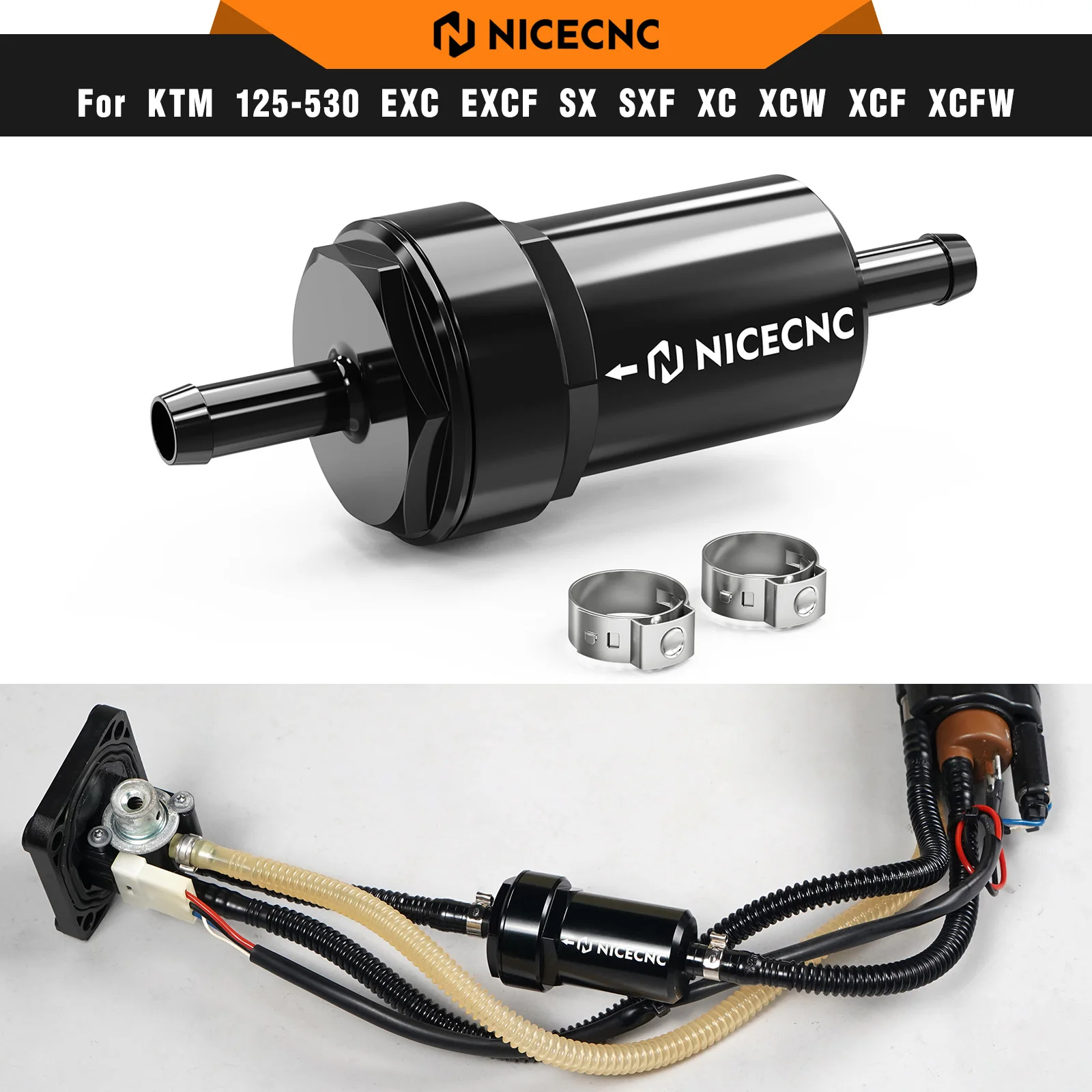 For GasGas EC 300 EC 250 2021-2023 Fuel Filter Kit For KTM EXC 300 EXC-F 350 For Husqvarna TE 300i TE 250i FE 350 450 2018-2023
For GasGas EC 300 EC 250 2021-2023 Fuel Filter Kit For KTM EXC 300 EXC-F 350 For Husqvarna TE 300i TE 250i FE 350 450 2018-2023