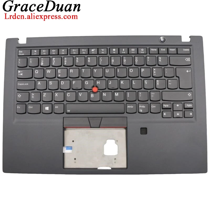 PT Portuguese Black Keyboard Upper Case Palmrest Shell Cover For Lenovo Thinkpad T490s T495s 02HM297 5M11A08546 5M10V16678 5M11A
PT Portuguese Black Keyboard Upper Case Palmrest Shell Cover For Lenovo Thinkpad T490s T495s 02HM297 5M11A08546 5M10V16678 5M11A