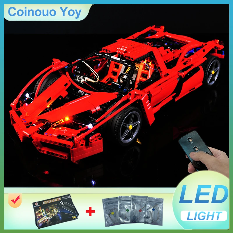 Комплект светодиодных фонарей своими руками для LEGO 8653, технический скоростной спортивный автомобиль (только светодиодный фонарь, модель без блоков)
Комплект светодиодных фонарей своими руками для LEGO 8653, технический скоростной спортивный автомобиль (только светодиодный фонарь, модель без блоков)