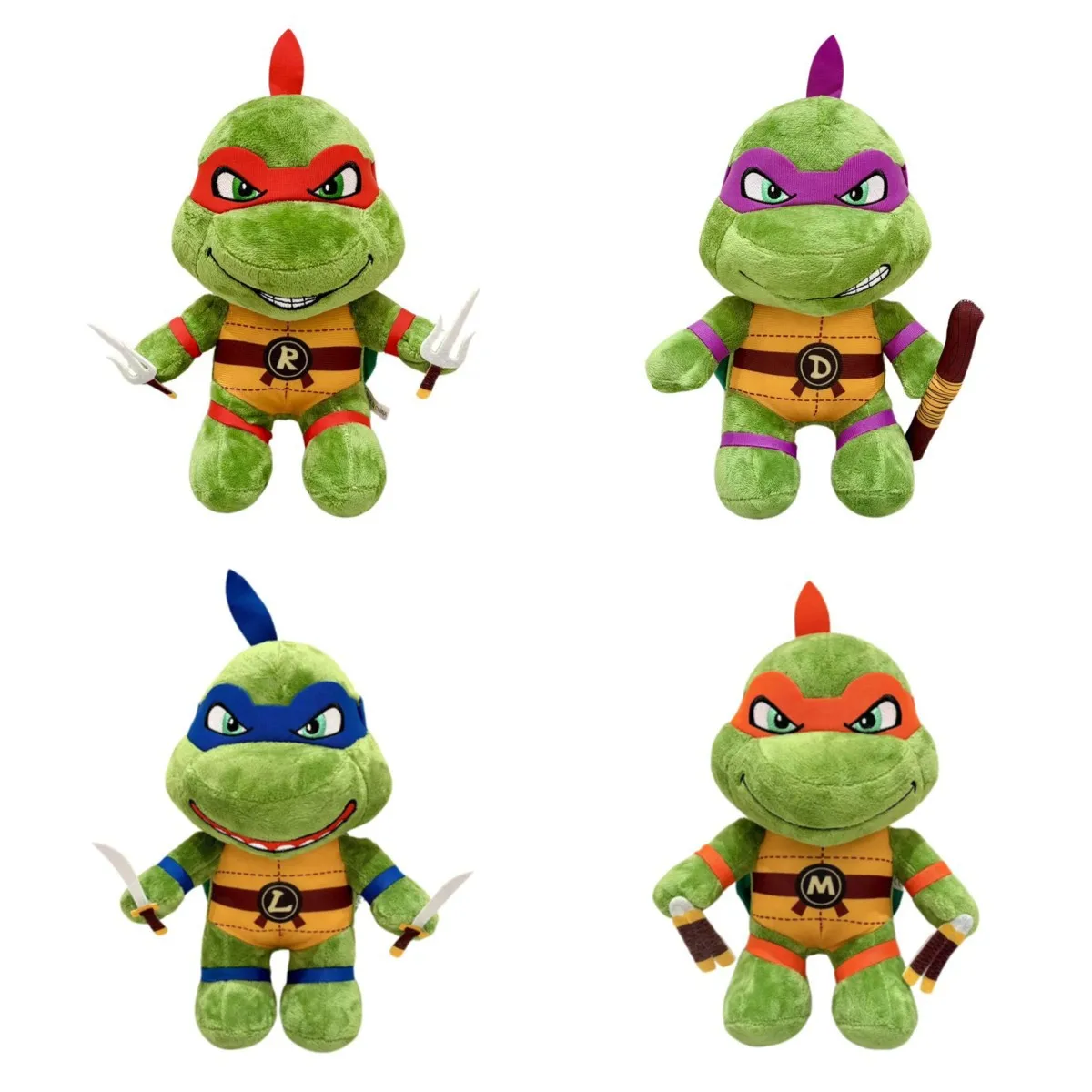 25cm Ninja Turtles Plush Dolls Anime Game TMNT Leo Raph Mike Don Stuffed Animals Decoration Ornament Toys for Kid Christmas Gift
25cm Ninja Turtles Plush Dolls Anime Game TMNT Leo Raph Mike Don Stuffed Animals Decoration Ornament Toys for Kid Christmas Gift