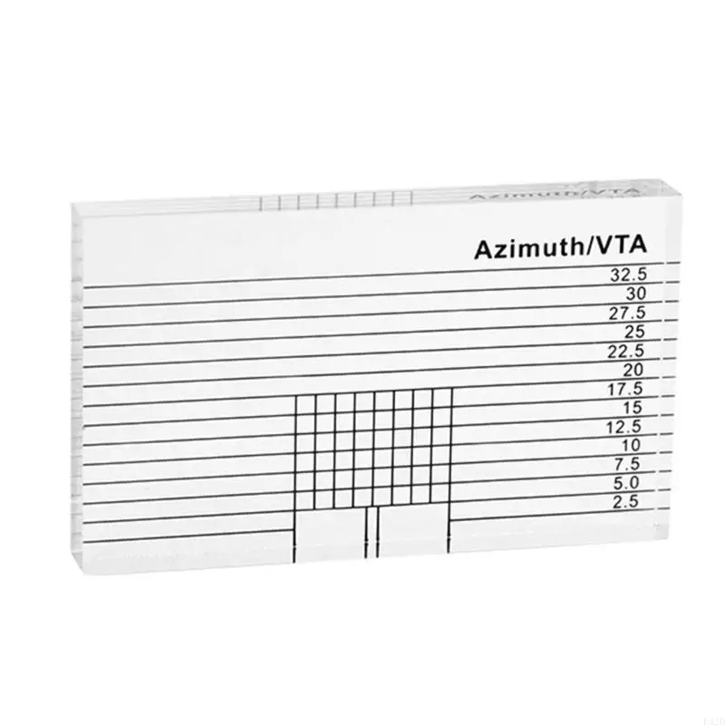 F42D Инструмент акрилового выравнивания Essential Ruler для точной калибровки проигрывателя записи
F42D Инструмент акрилового выравнивания Essential Ruler для точной калибровки проигрывателя записи