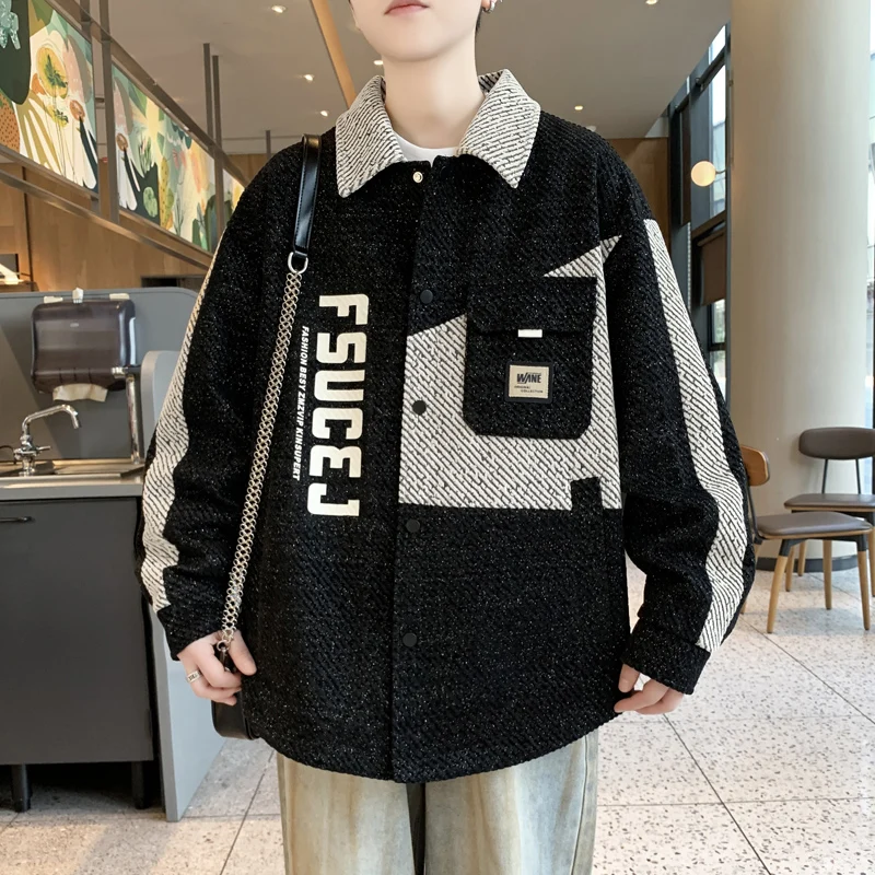 Loose Fit Casual Collar Men's Jaet American Sle Autumn Winter New Arrival Fce Lined Windproof Youth ular Outerwear
Loose Fit Casual Collar Men's Jaet American Sle Autumn Winter New Arrival Fce Lined Windproof Youth ular Outerwear