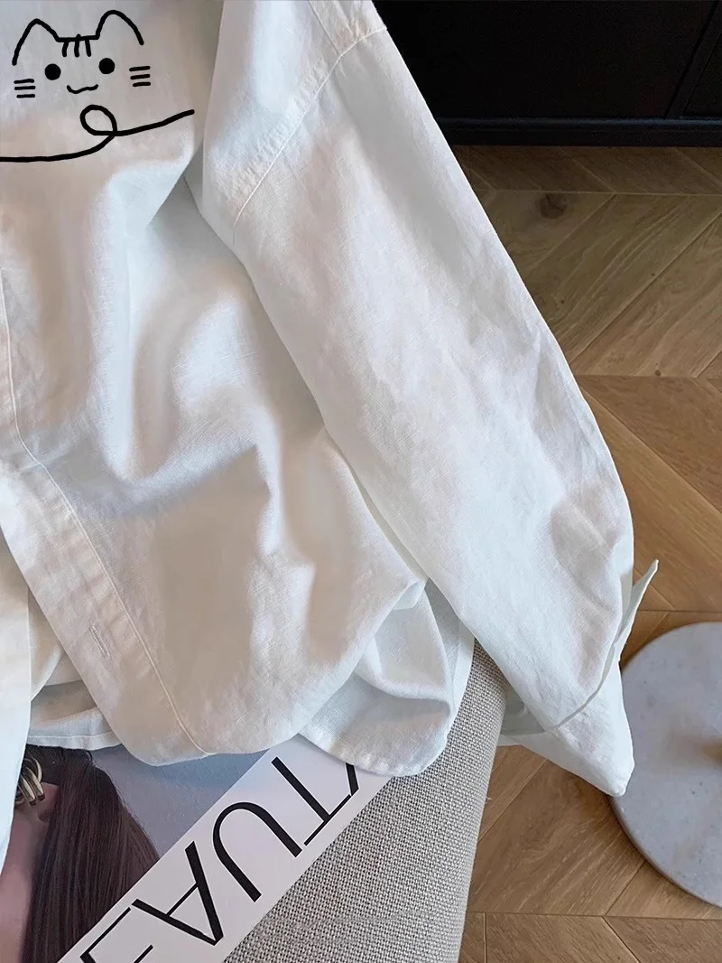 Young at Heart Japanese College Sle Collar Print irt Casual Loose Fit Women's Faion Spring Autumn Top
Young at Heart Japanese College Sle Collar Print irt Casual Loose Fit Women's Faion Spring Autumn Top