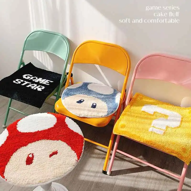 Family Cartoon Mushroom Seat Cushion for Sofa Dining Table Floor A Soft and Stylish Decorative Item with Anti-slip Plush Fabric
Family Cartoon Mushroom Seat Cushion for Sofa Dining Table Floor A Soft and Stylish Decorative Item with Anti-slip Plush Fabric