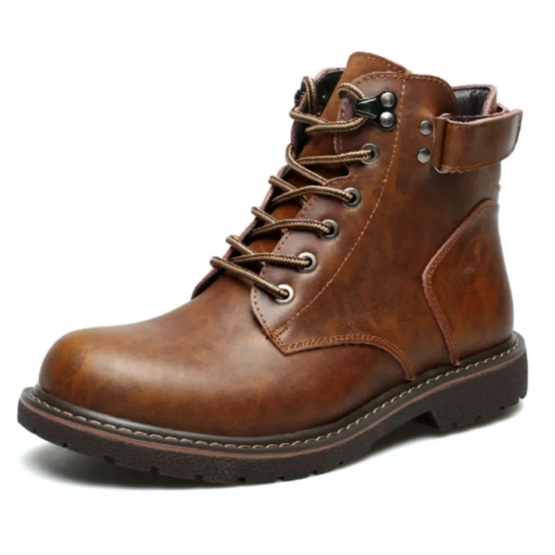 New British men plus fleece boots casual leather boots fashion men's cotton boots warm boots M628
New British men plus fleece boots casual leather boots fashion men's cotton boots warm boots M628