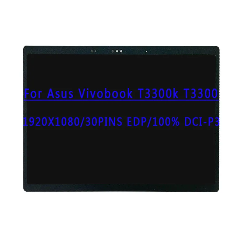 13.3 inch FHD 1920x1080 30pins LCD Display Screen Touch Digitizer Assembly Replacement For Asus Vivobook Slate 13 T3300k T3300
13.3 inch FHD 1920x1080 30pins LCD Display Screen Touch Digitizer Assembly Replacement For Asus Vivobook Slate 13 T3300k T3300