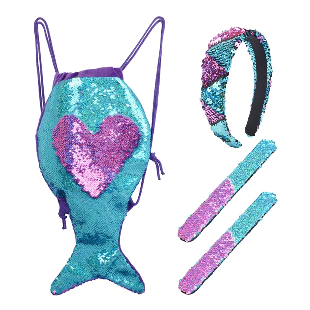 4pcs in 1 Set Sequin Drawstring Bag Snap Bracelet Set Fashion Backpacks Hair Packsack Shopping Storage Pouch Wristband Set for K
4pcs in 1 Set Sequin Drawstring Bag Snap Bracelet Set Fashion Backpacks Hair Packsack Shopping Storage Pouch Wristband Set for K