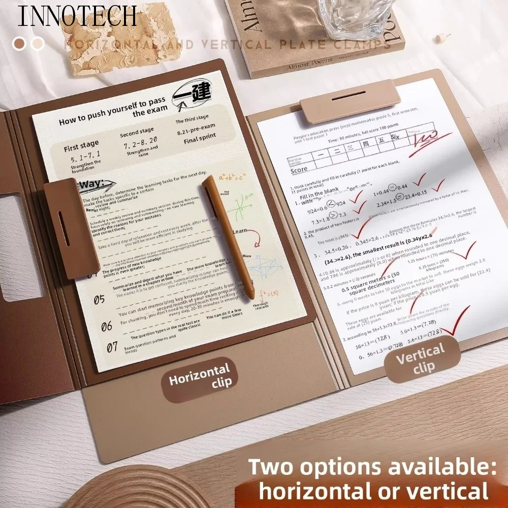 Thickened Dual-use Plate Clamp Durable Waterproof Test Paper Storage Organizer A4 Size Plastic File Folder Document Storage
Thickened Dual-use Plate Clamp Durable Waterproof Test Paper Storage Organizer A4 Size Plastic File Folder Document Storage