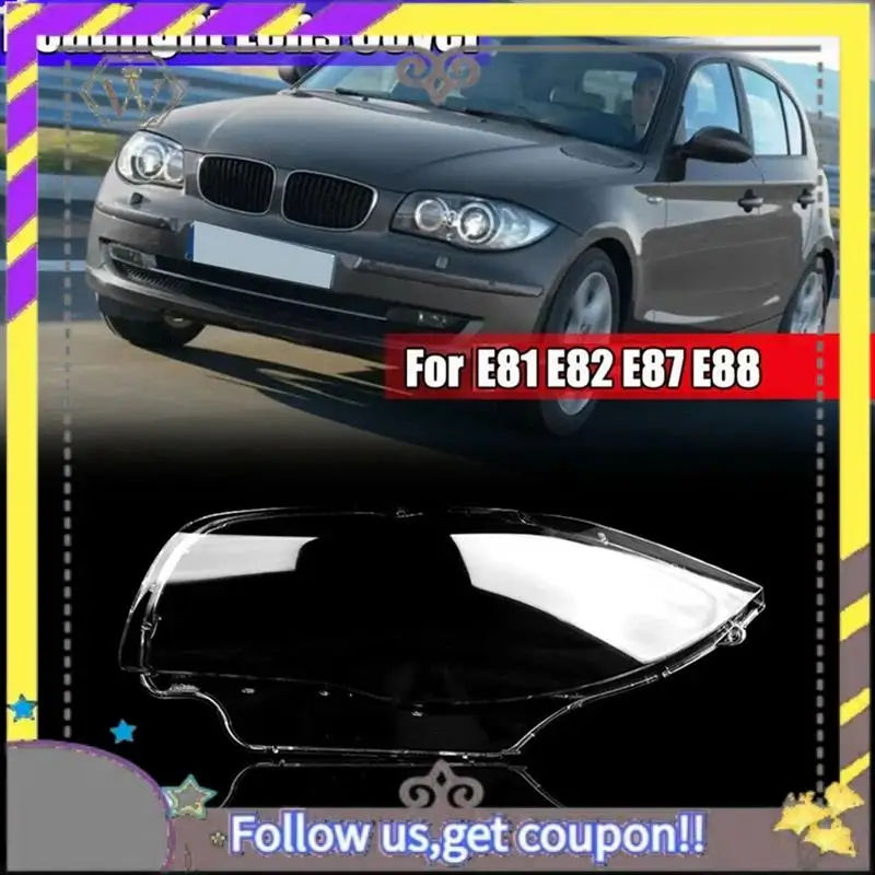 New Side Headlight Cover Lens Housing For BMW E81 E82 E87 E88 2003-2011 Front Head Light Lamp Shell Lampshade 
New Side Headlight Cover Lens Housing For BMW E81 E82 E87 E88 2003-2011 Front Head Light Lamp Shell Lampshade