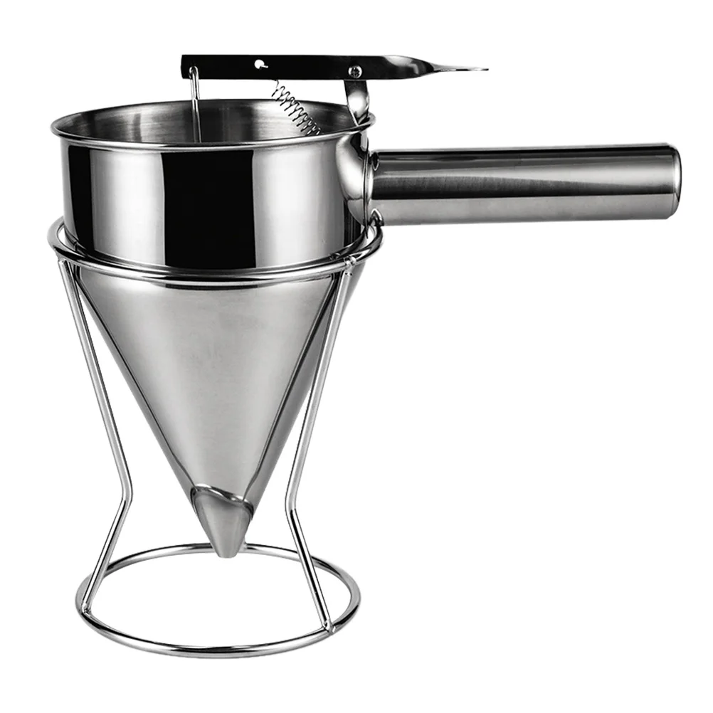 Stainless Steel Piston Funnel Pancake Maker Detachable Handle Octopus Balls Tools Batter Dispenser Baking Gadgets Kitchen Sushi
Stainless Steel Piston Funnel Pancake Maker Detachable Handle Octopus Balls Tools Batter Dispenser Baking Gadgets Kitchen Sushi