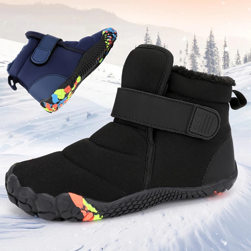 Зимние детские ботильоны, теплые плюшевые походные ботинки, детские зимние ботинки с широким носком для мальчиков и девочек, зимние минималистичные кроссовки
Зимние детские ботильоны, теплые плюшевые походные ботинки, детские зимние ботинки с широким носком для мальчиков и девочек, зимние минималистичные кроссовки