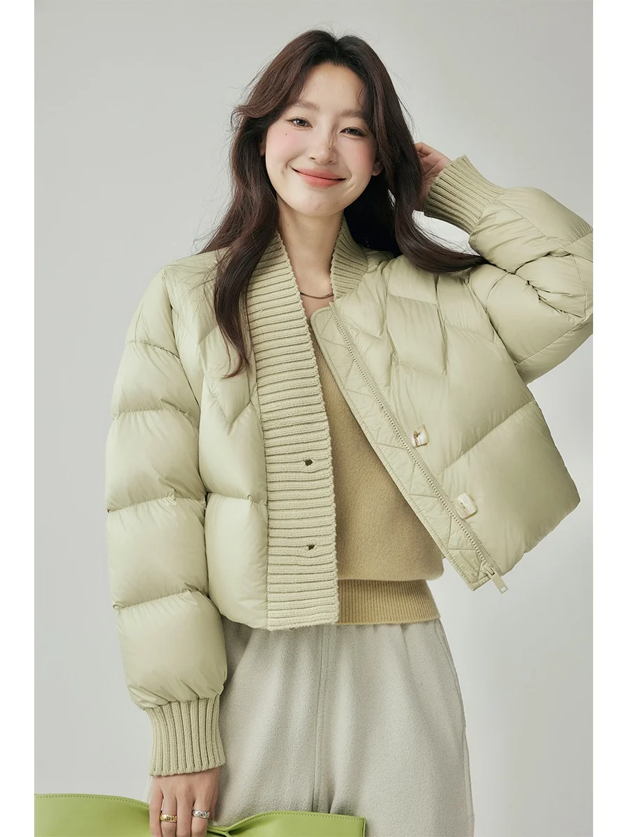 Women's Thiened Du down Jaet een Watermelon Summer 90% White Du Feather Winter Coat Korean Sle Button Zipper
Women's Thiened Du down Jaet een Watermelon Summer 90% White Du Feather Winter Coat Korean Sle Button Zipper