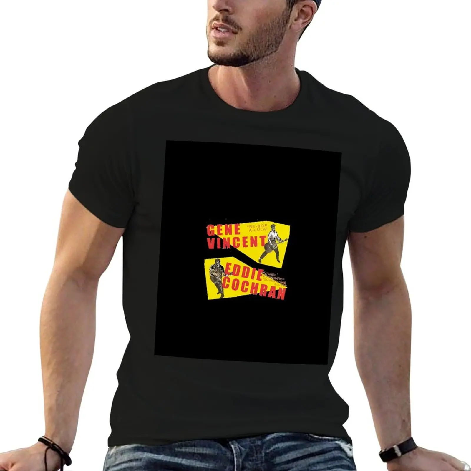 Eddie Cochran Gene Vincent T-Shirt t shirts for man slim fit graphic t shirts for man t shirt custom print T-shirt
Eddie Cochran Gene Vincent T-Shirt t shirts for man slim fit graphic t shirts for man t shirt custom print T-shirt