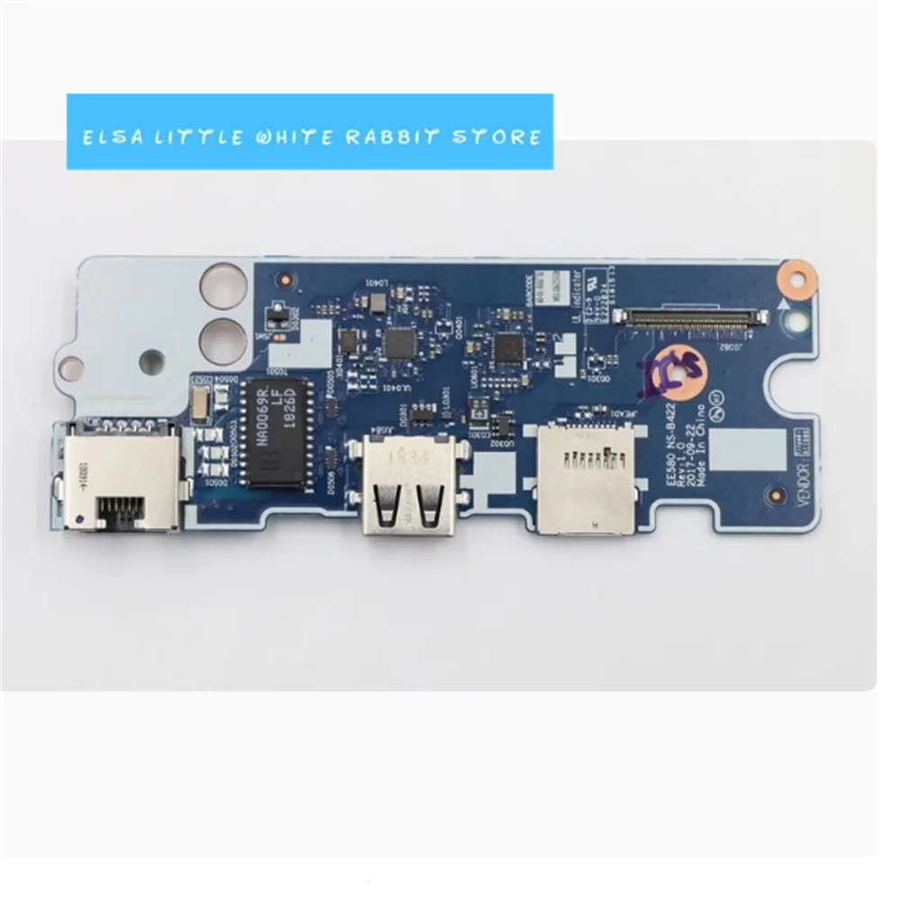 Подлинная плата кнопки питания для Lenovo Thinkpad E580 E585 USB WLAN ETHERNET NS-B422 01LW409 
Подлинная плата кнопки питания для Lenovo Thinkpad E580 E585 USB WLAN ETHERNET NS-B422 01LW409