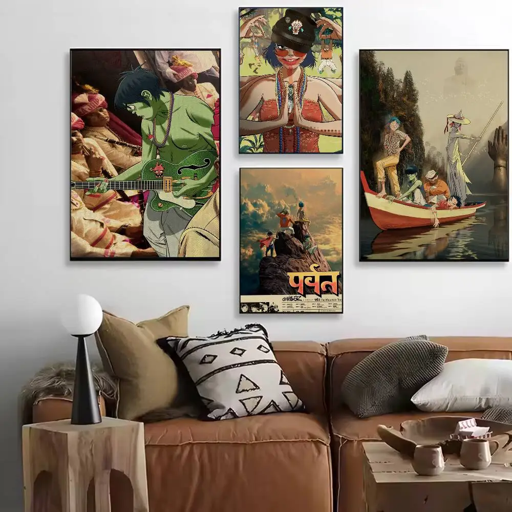 band G-gorillaz The Mountain Poster Versatile HD Waterproof Wall Art Self-Adhesive Decor for Any Space Ideal Gift
band G-gorillaz The Mountain Poster Versatile HD Waterproof Wall Art Self-Adhesive Decor for Any Space Ideal Gift